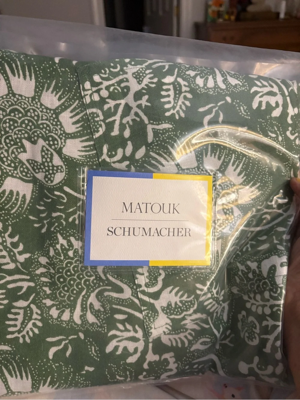 Matouk/Schumacher $125 apron